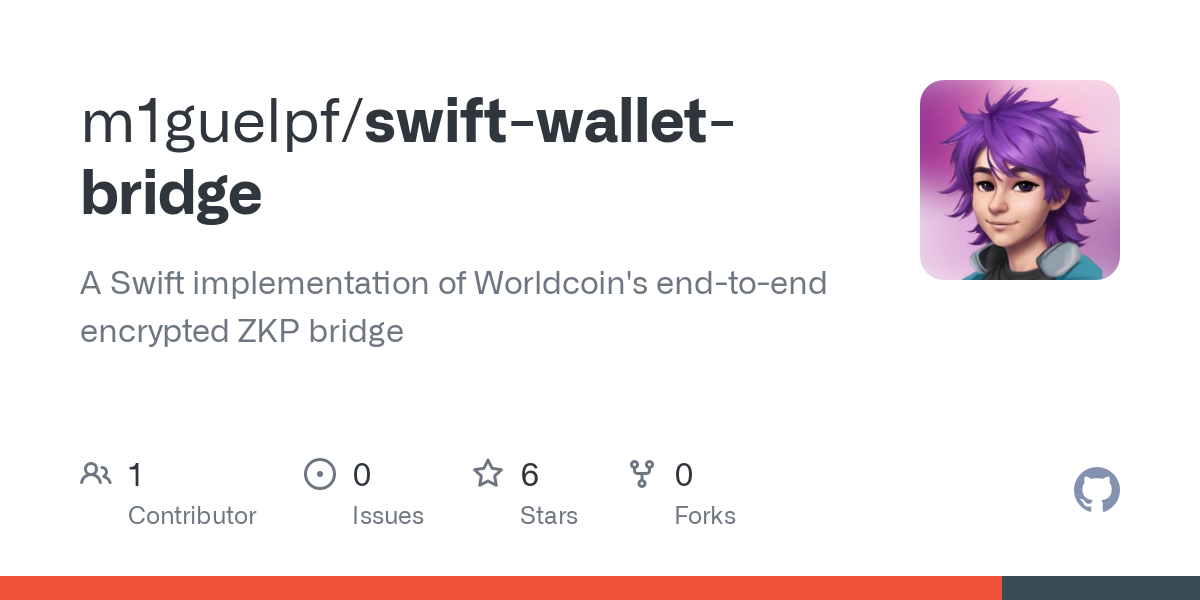 GitHub - m1guelpf/swift-wallet-bridge: A Swift implementation of Worldcoin's end-to-end encrypted ZKP bridge